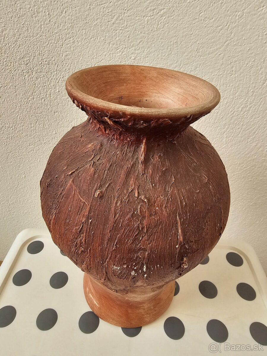Sádrová váza - 2