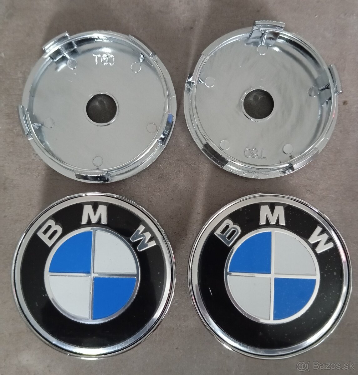 BMW 60 mm stredové krytky kolies - 2