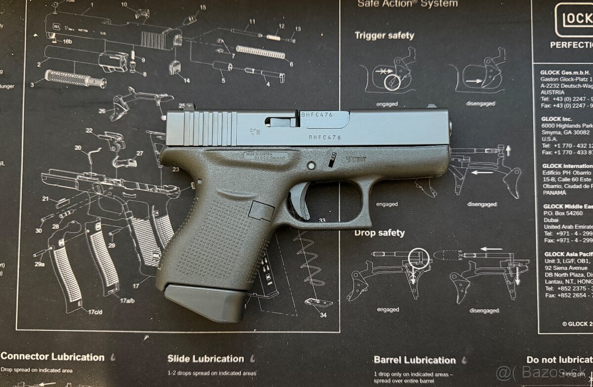 Predám Glock 43 - 2