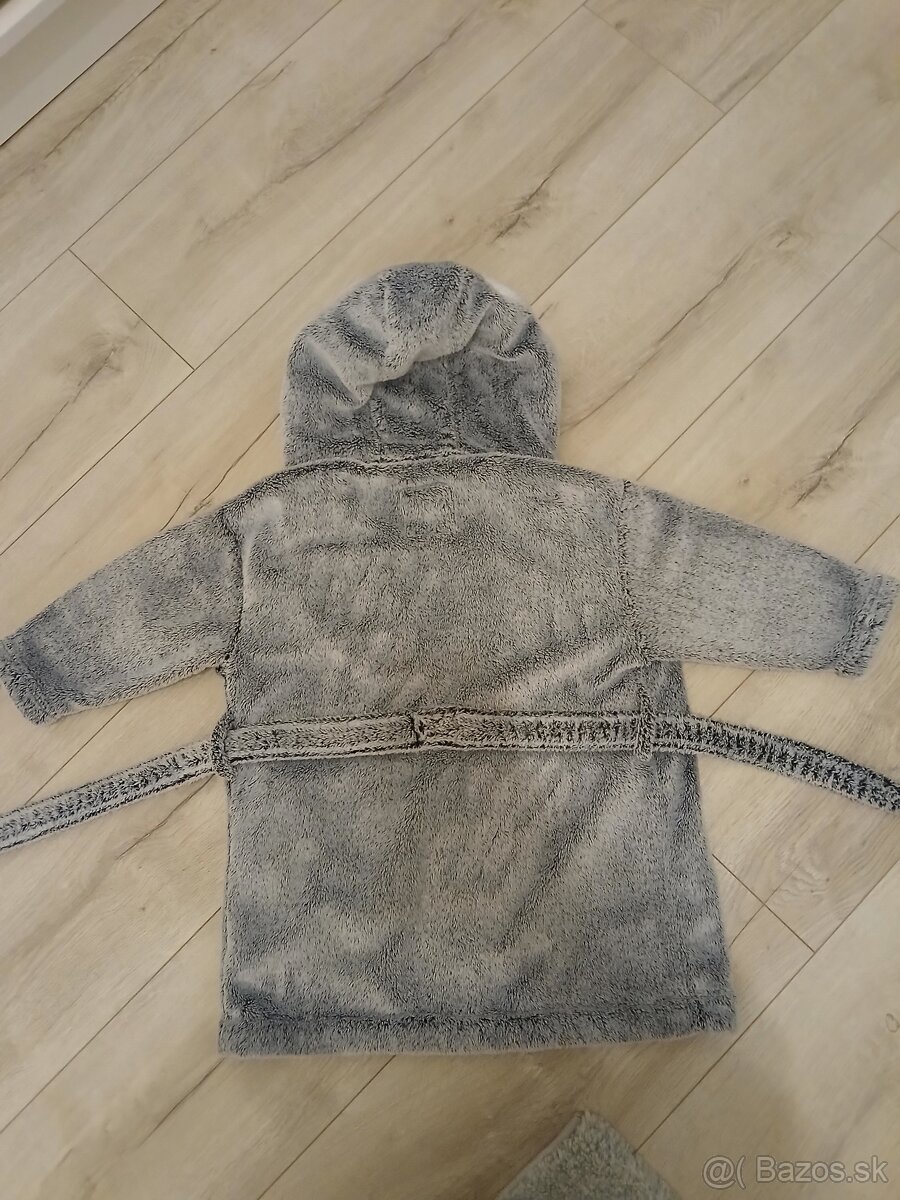 Next Regular Fit - Župan grey-white penguin - 2