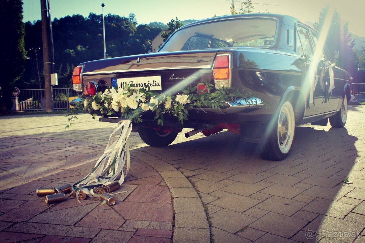 Svadobné auto - veterán na svadbu - 2