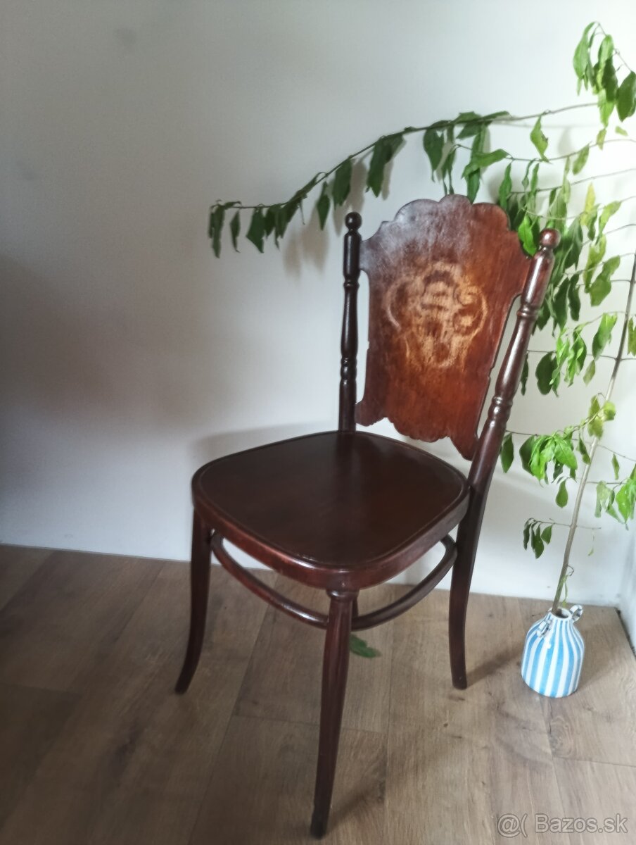 Starožitná židle Thonet, - 2
