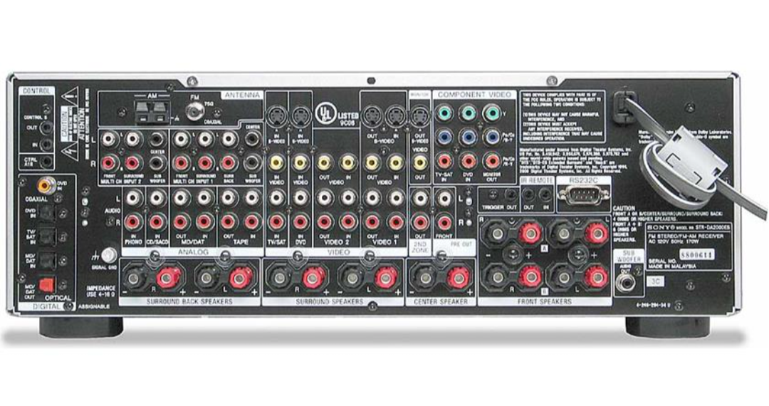 SONY AV STR DA2000ES home teater receiver - 2