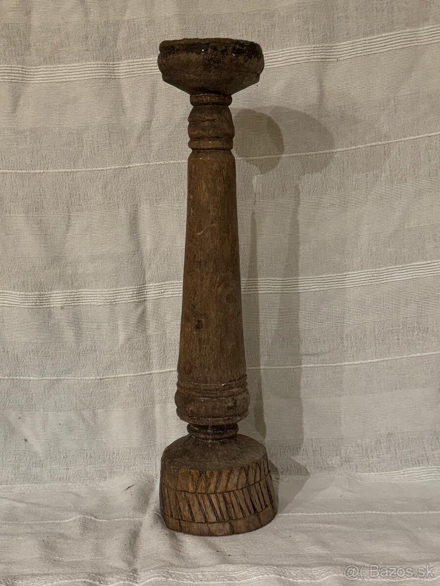 Drevené svietniky - 2