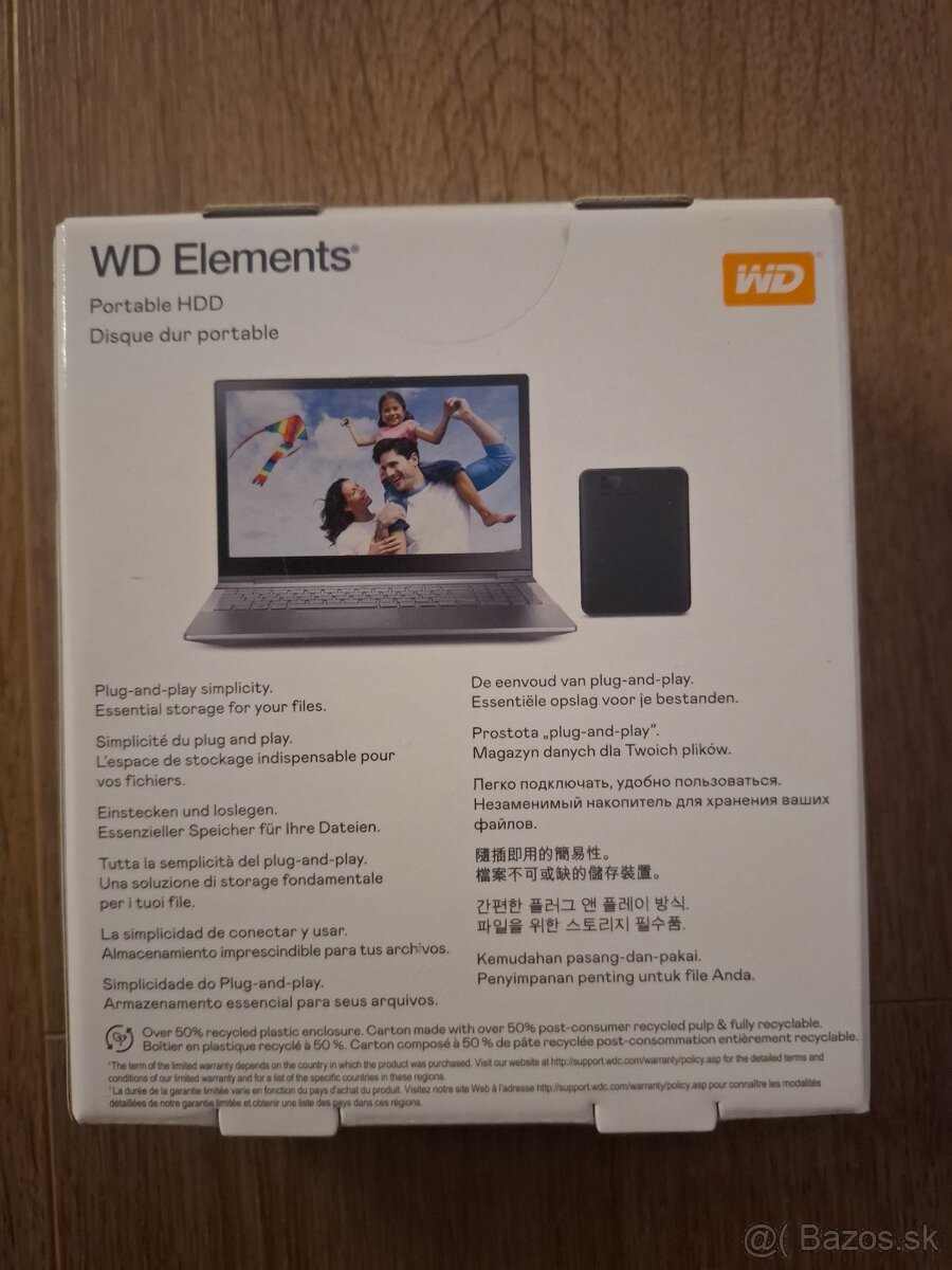Externy disk WD Elements - 2