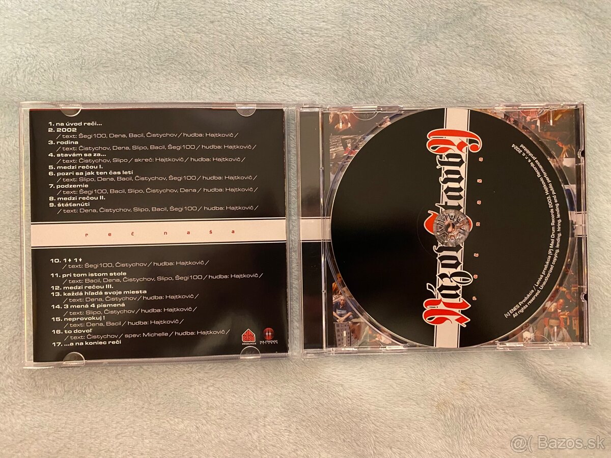 Cd Názov stavby - Reč naša (lim. edícia č. 66/500 - nové) - 2