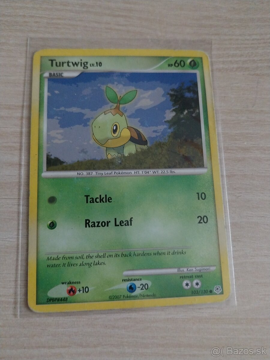 Turtwig- Pokemon Diamond & Pearl -2007 - 2