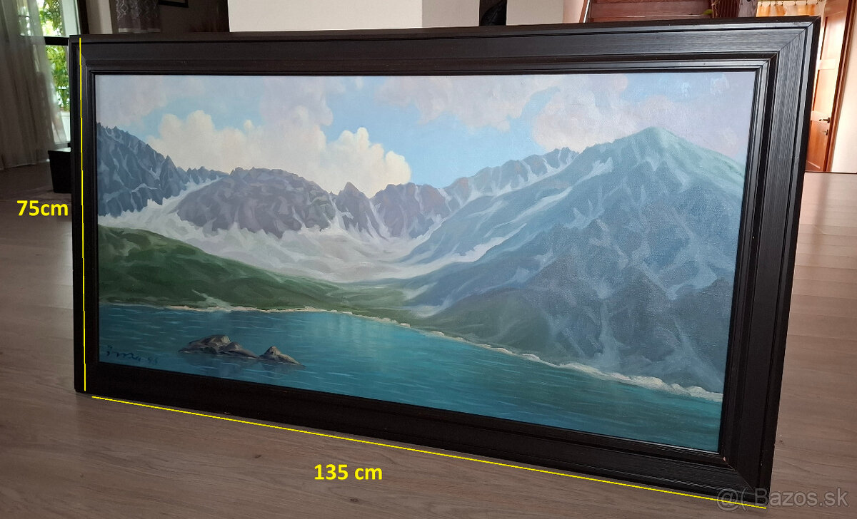 Tatry – olejomaľba na plátne - 2