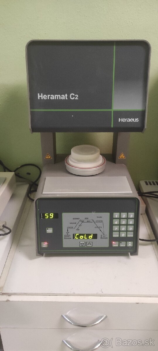 Zubná technika, pech ,Kovo keramika, Heramat C2 - 2