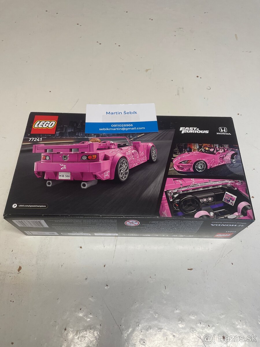 Predám nové neotvorené lego 77241 Honda Fast a Furious - 2