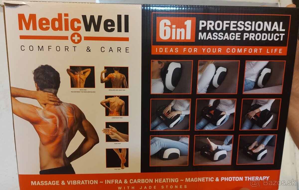 Masáž chrbta MedicWell - 2