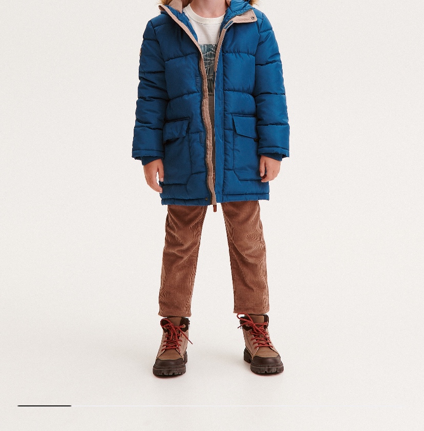 Zimná bunda RESERVED veľkosť 122 - 2