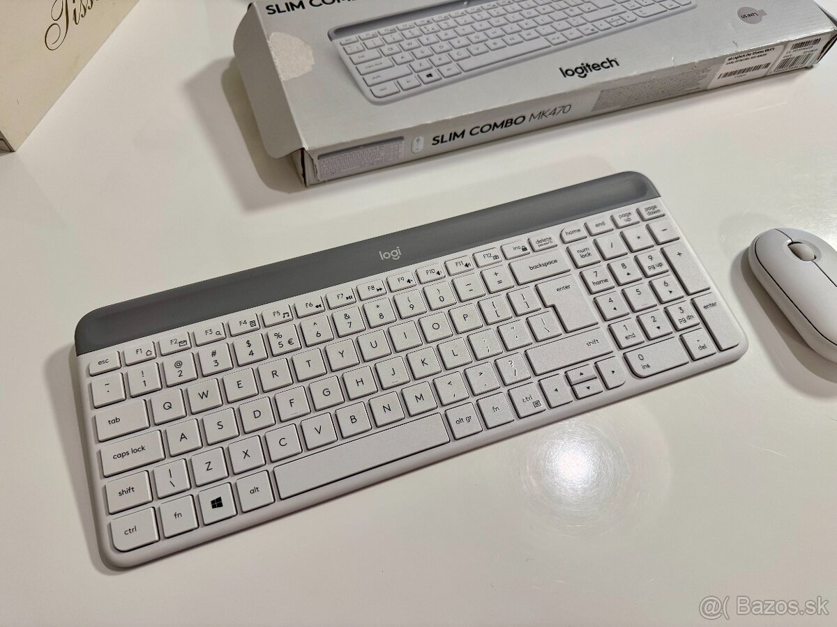 Klávesnica + myš - Logitech MK470 Slim Combo - TOP STAV - 2