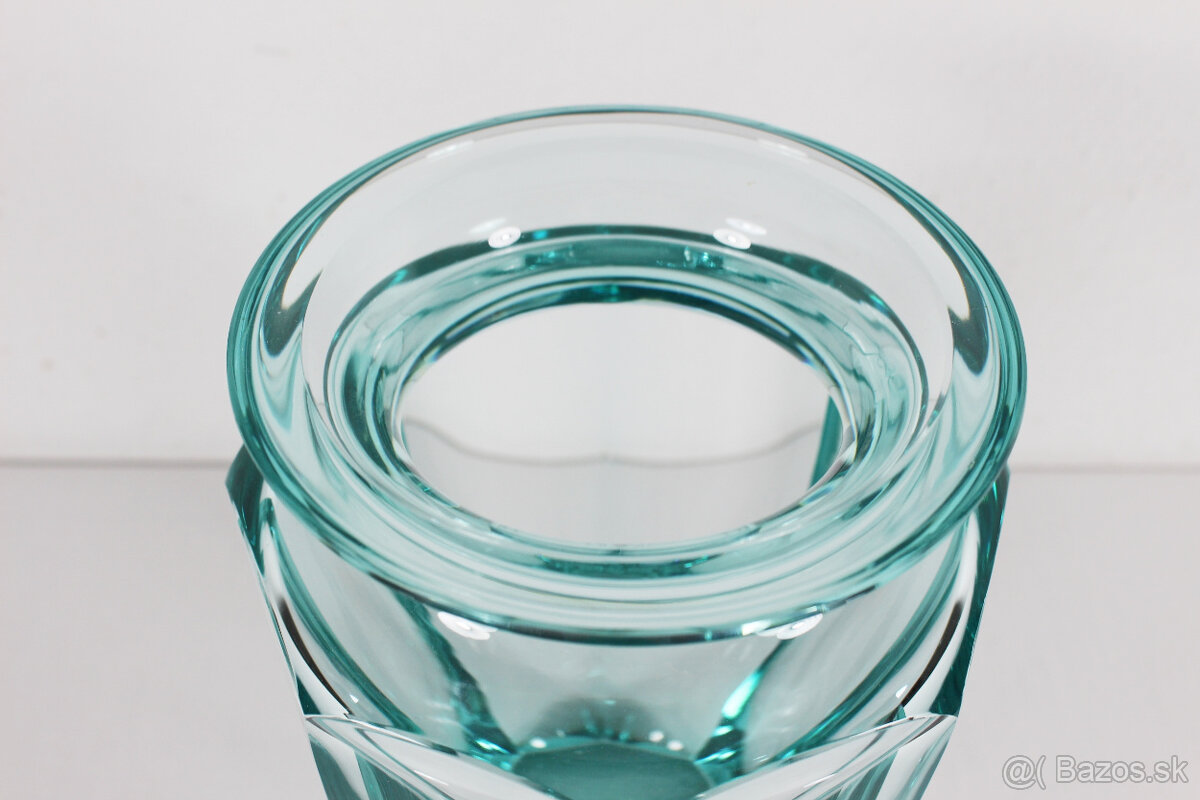 art deco váza Moser 4 - 2