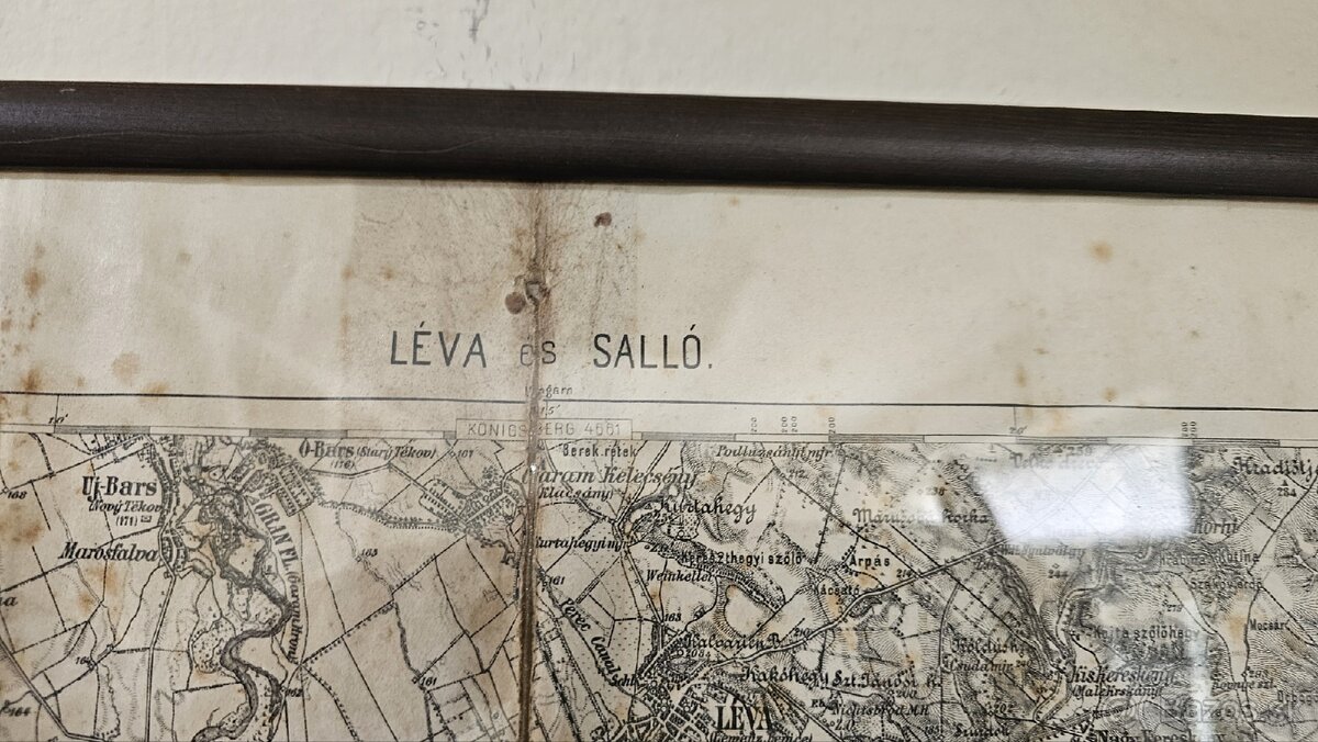 Mapa Rakusko Uhorsko r 1917 - 2