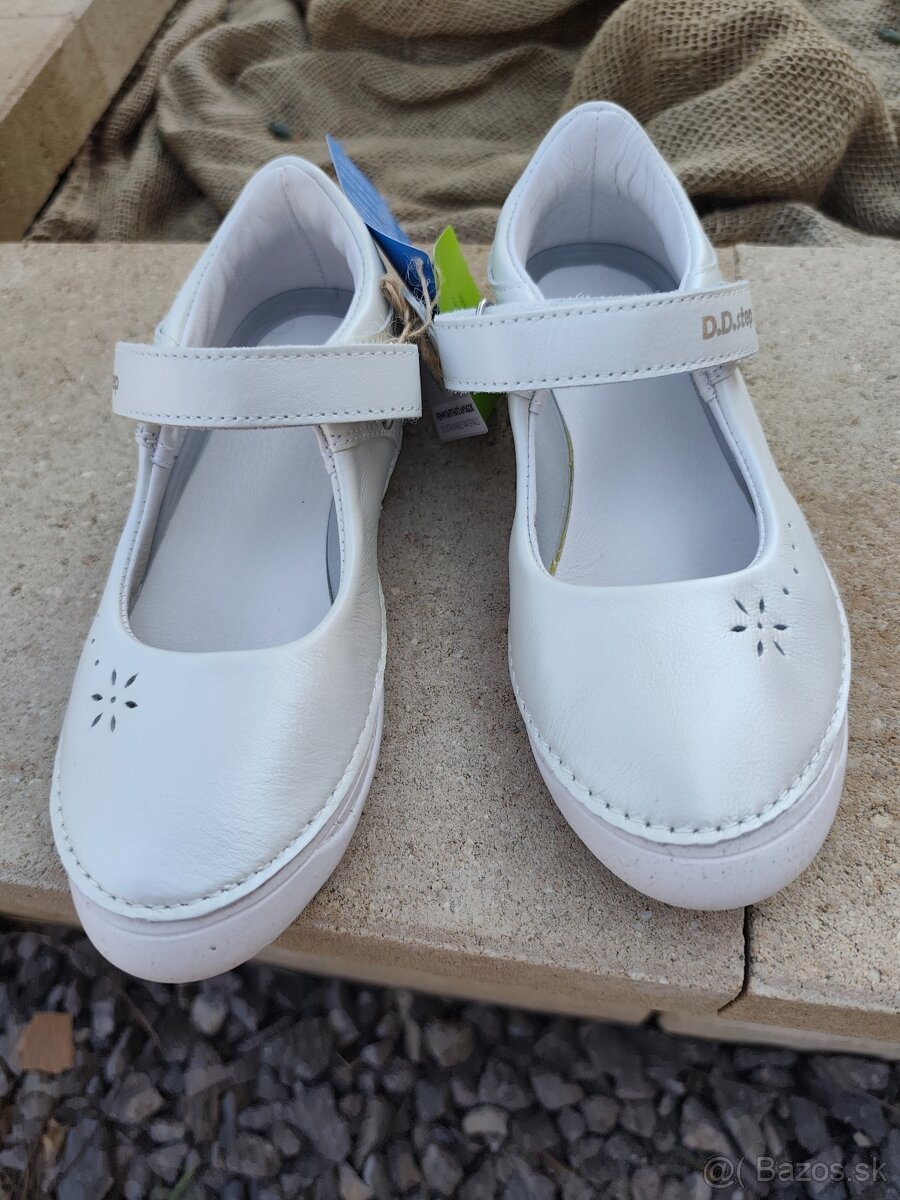 Predám nové detské kožené balerínky D.D.Step. - 2