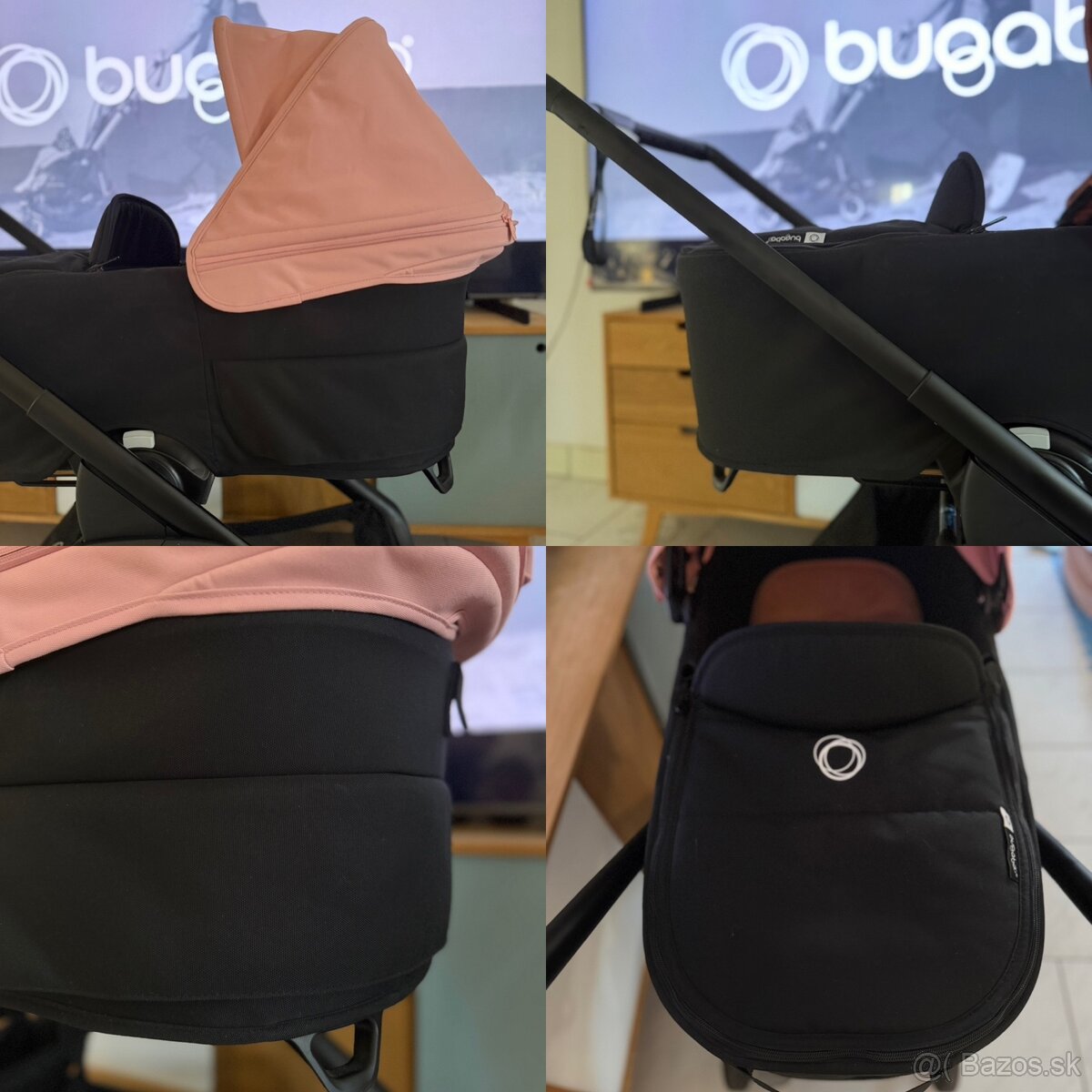 Bugaboo Dragonfly 🖤🌸 complete BLACK/MIDNIGHT BLACK - 2