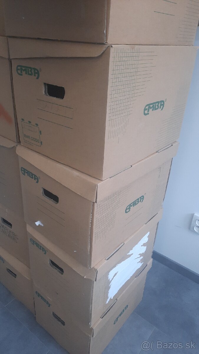 kartónové krabice 44x33x30cm - 2