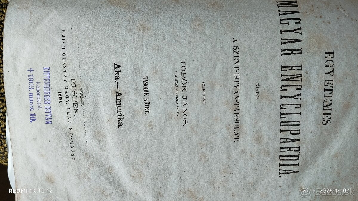 Staré maďarské knihy - 2