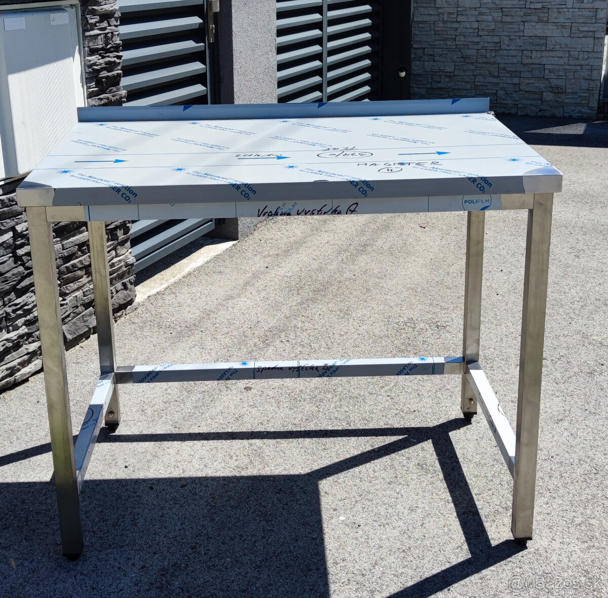 Pracovné stoly, nerezové, kuchynské, gastro, antikorové - 2