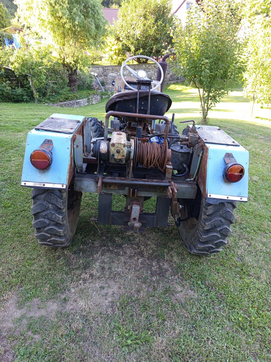 Malotraktor domácej výroby - 2