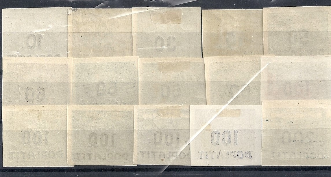 Známky, bloky, zbierka, ČSR I - 2