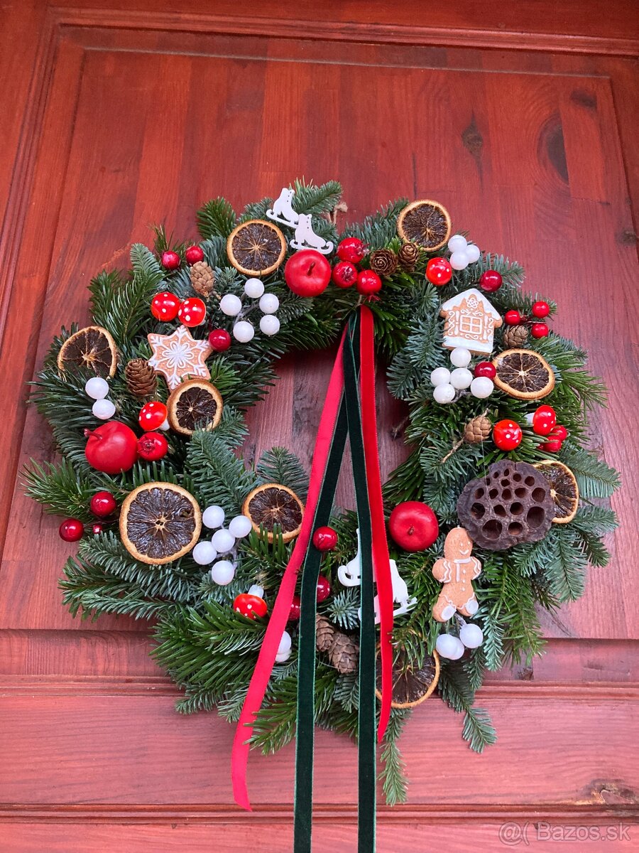 Vianočný venček na dvere - 2