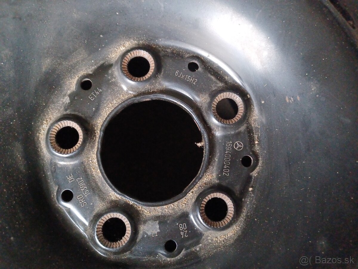 Predám .... Disky originál Mercedes 6J 5x112 R15 ET 44 - 2