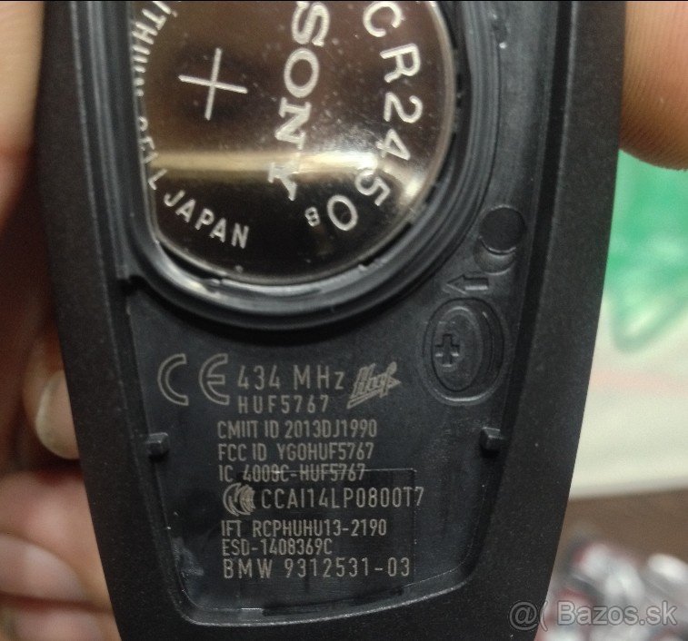 BMW Originál Klúč Fxx HUF - 2