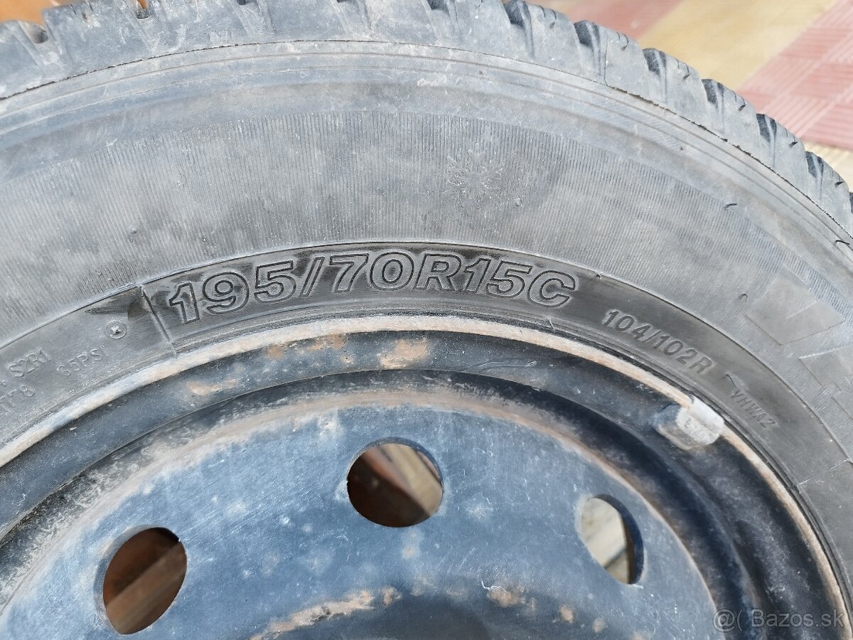 Zimné pneumatiky 15" boxer jumpe Ducato - 2