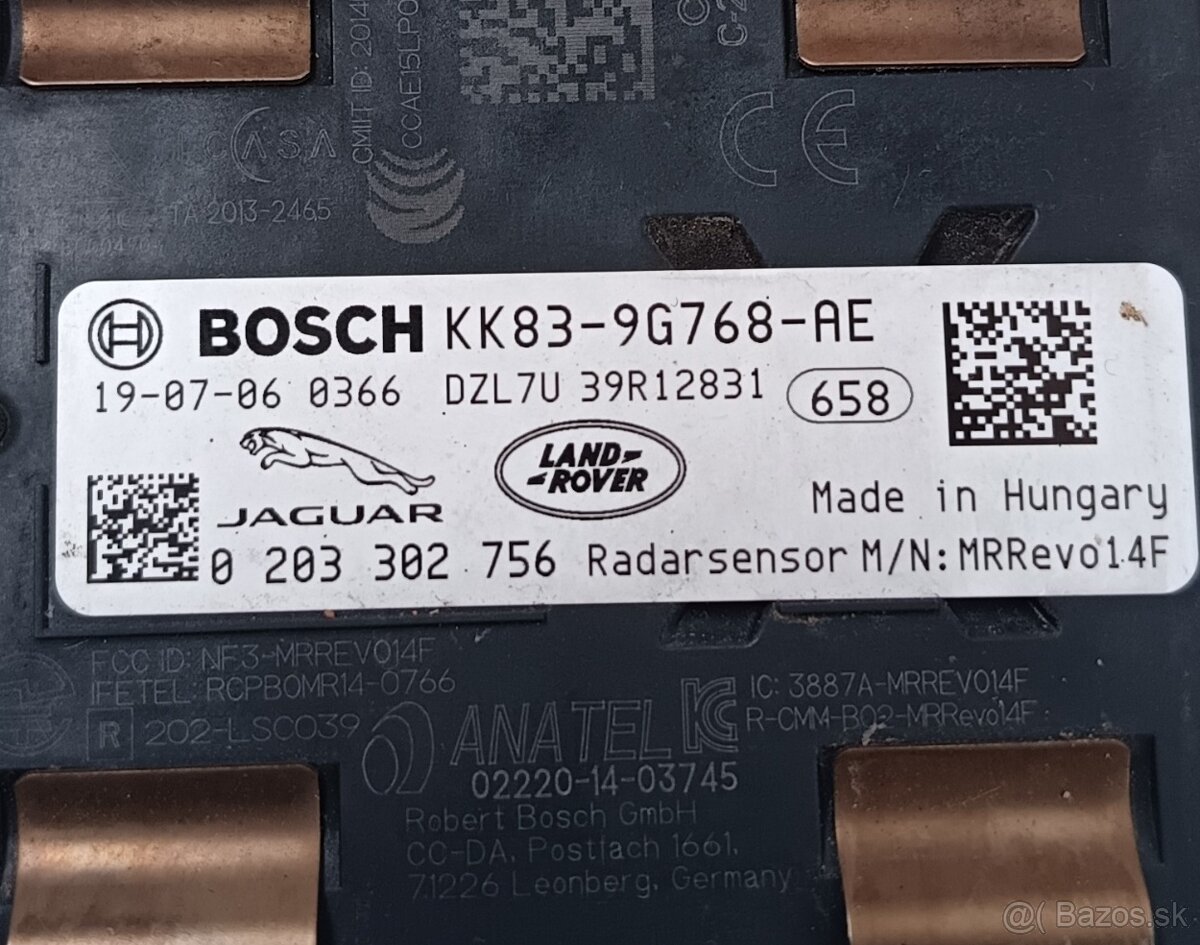 ACC Radar senzor KK839G768AE - 2