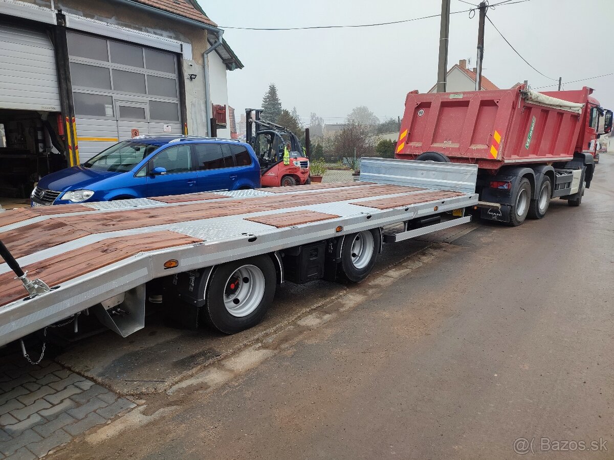 Príves vlek podvalnik nájazdy tandem zl'ava - 2