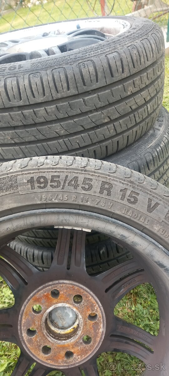 Predám hliníkové disky r15 - 2