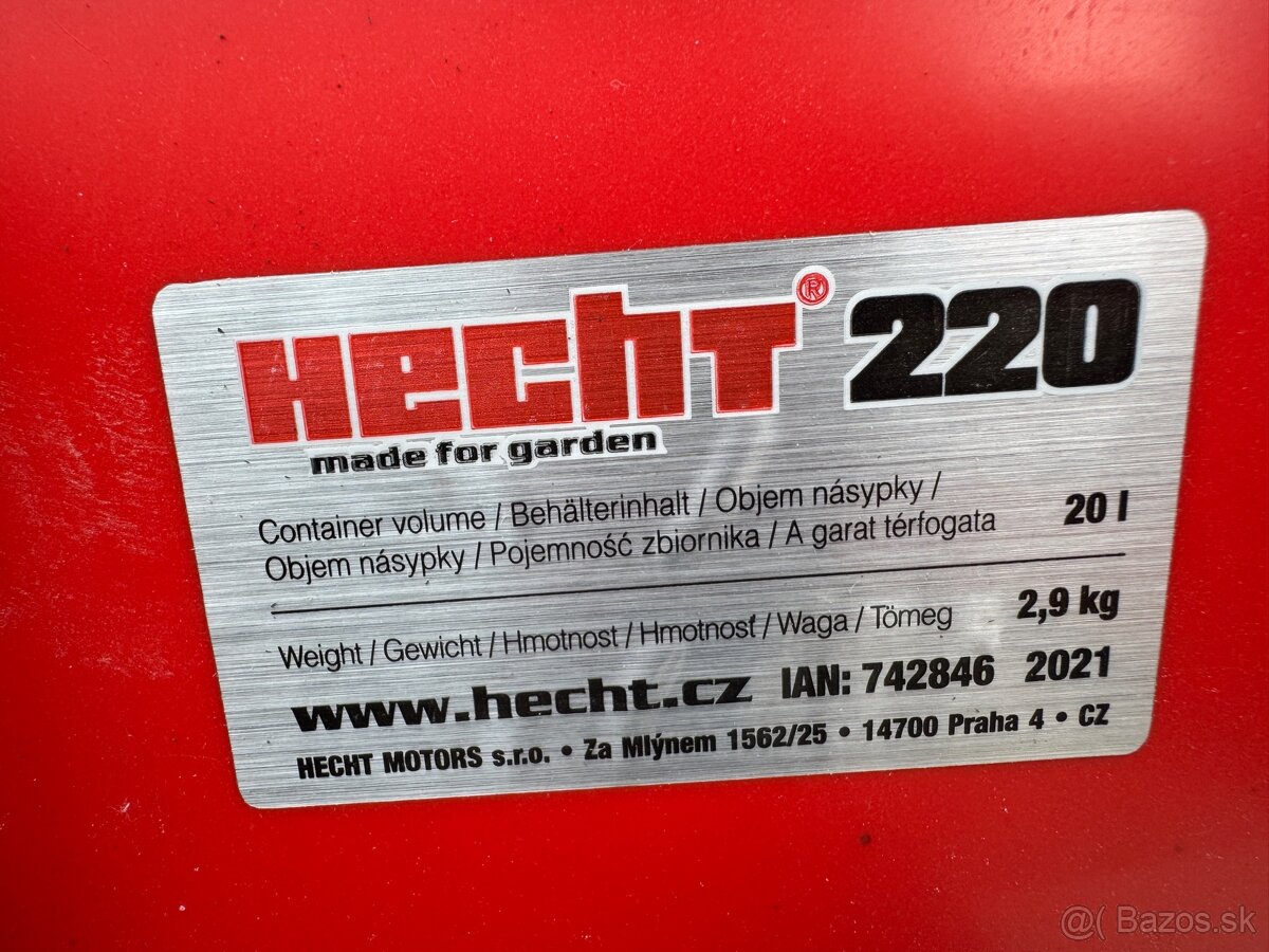 Posypovy vozik Hecht 220 - 2
