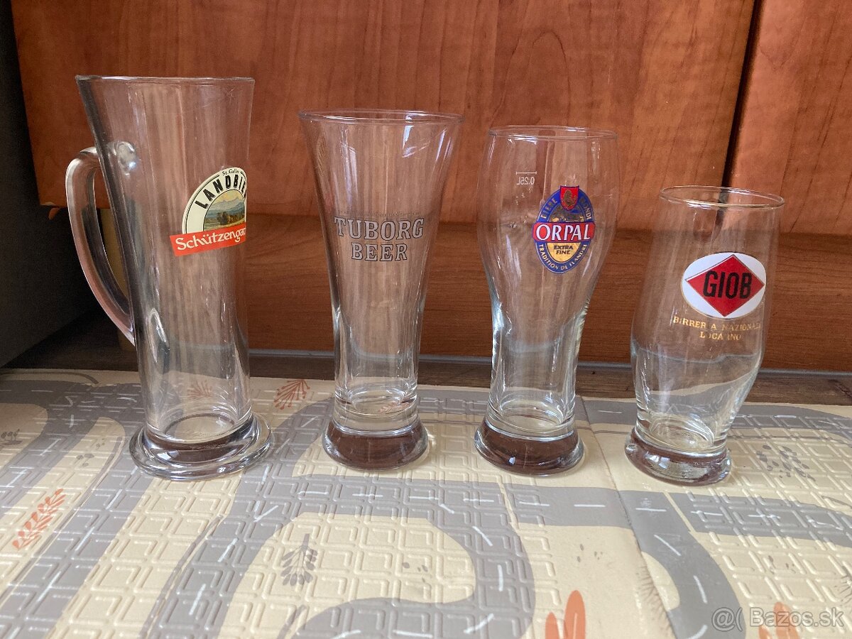 Pivné poháre - 2