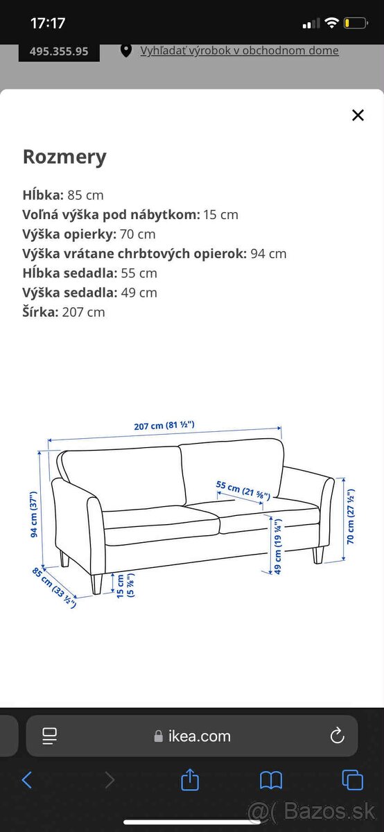 3-pohovka Ekholma - 2