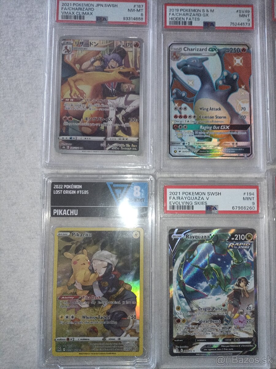 Ohodnotene pokemon karty - 2