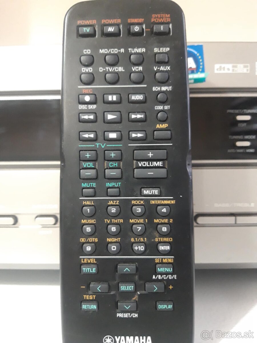 Predám domáce kino Yamaha - 2