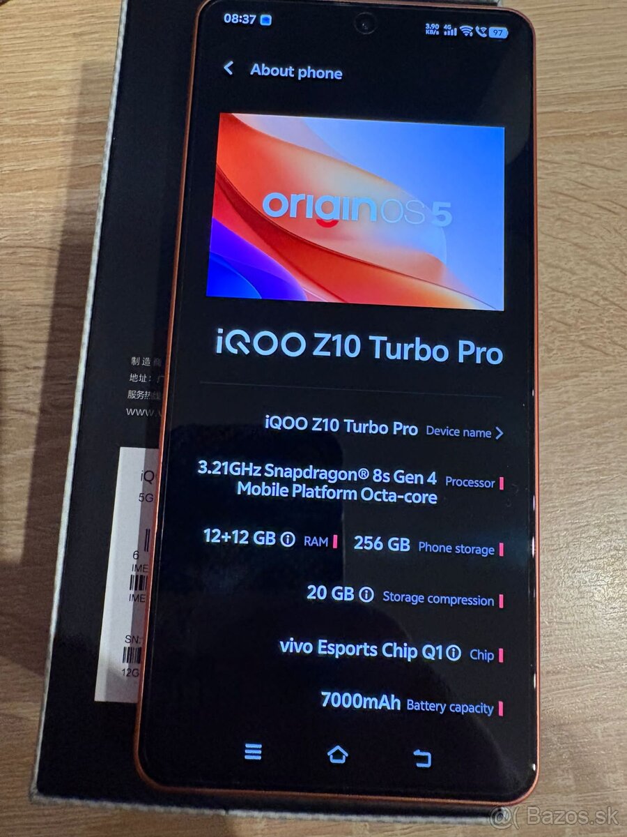 predam Vivo IQOO Z10 Turbo Pro - 2