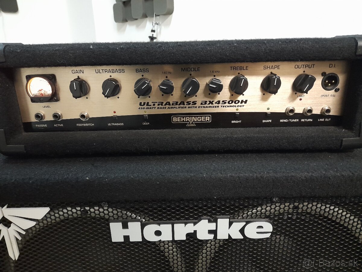 Basgitarová hlava a reprobox - 2