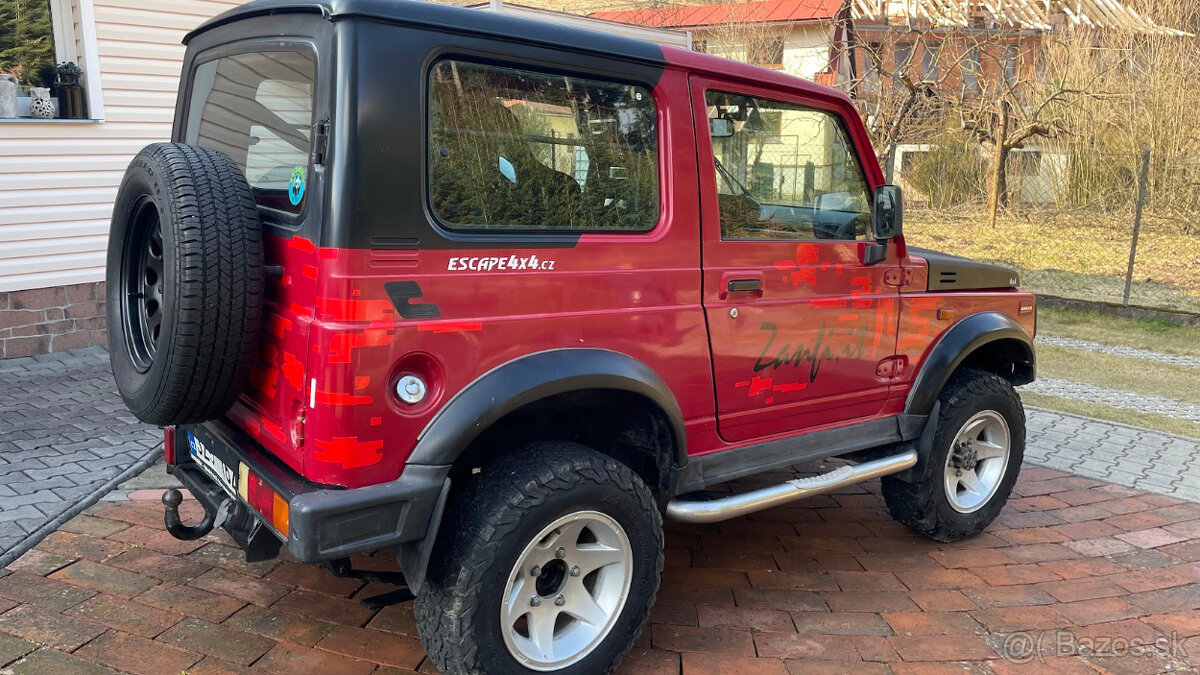 Predám suzuki samurai 1,3 52kw r.v 92 - 2