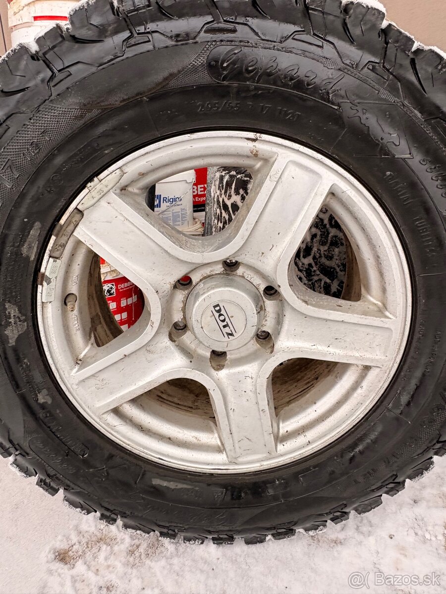 Elektróny D.O.T.Z 6x139.7 R17 - 2