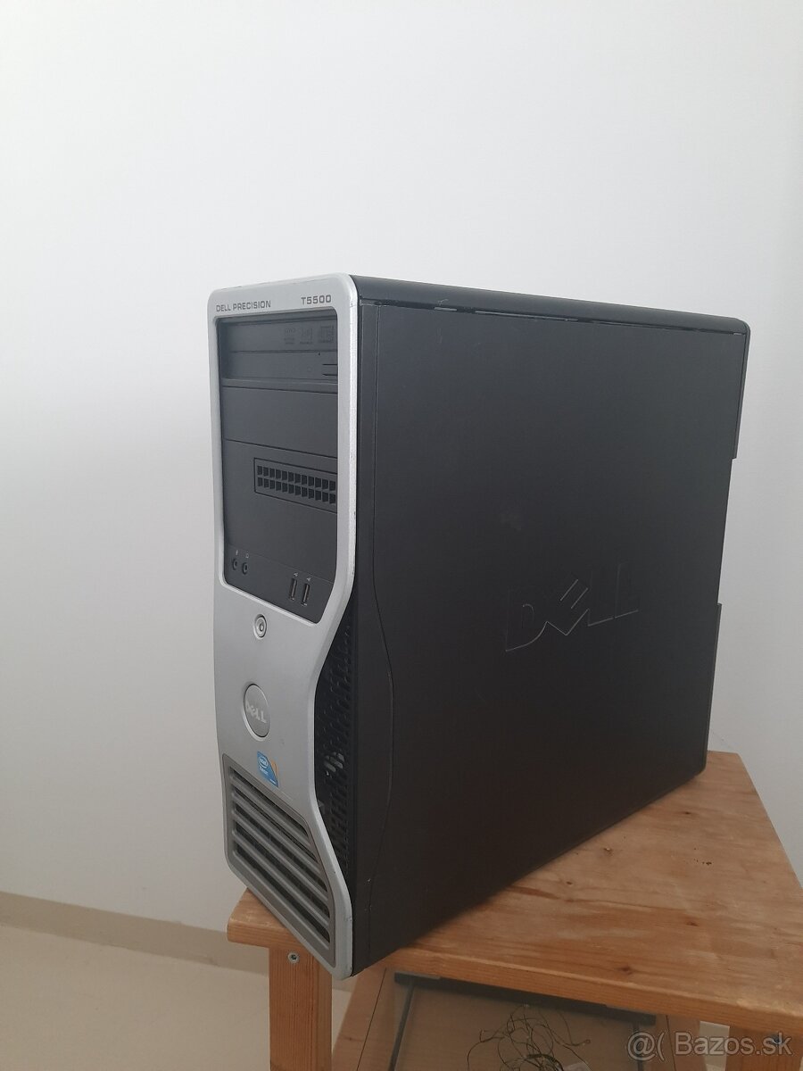 DELL T5500, XEON 3.07 (3.4 Boost), 72GB RAM, SSD - 2