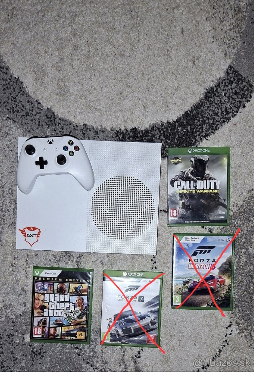 Predám Xbox One S 1TB + hry - 2