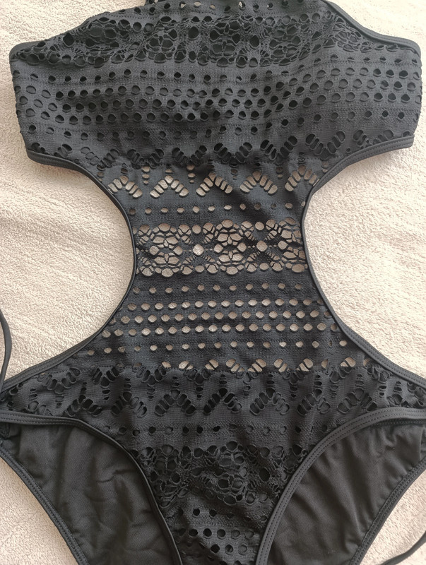 Čierne plavky veľ. L - 2