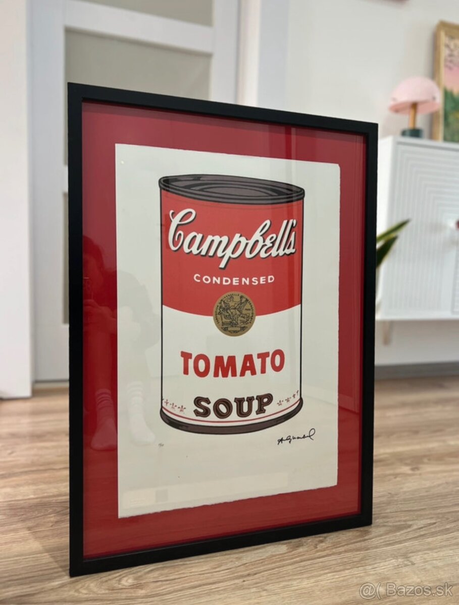 Andy Warhol – Campbell’s Soup Can (Limitovaná litografia) - 2