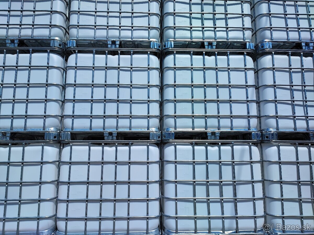 Certifikované potravinárske 1000l IBC kontajnery - 2
