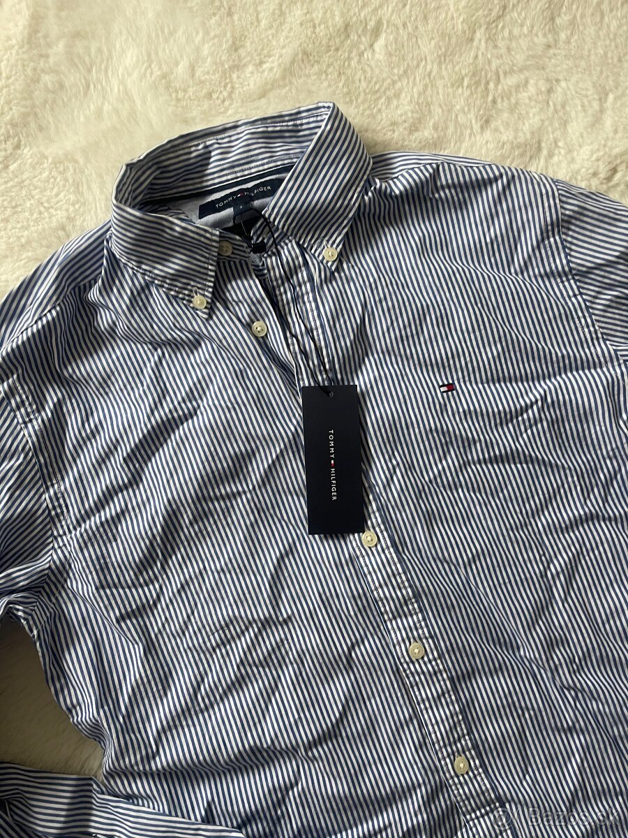 Tommy Hilfiger pánska košeľa veľkosť S - 2