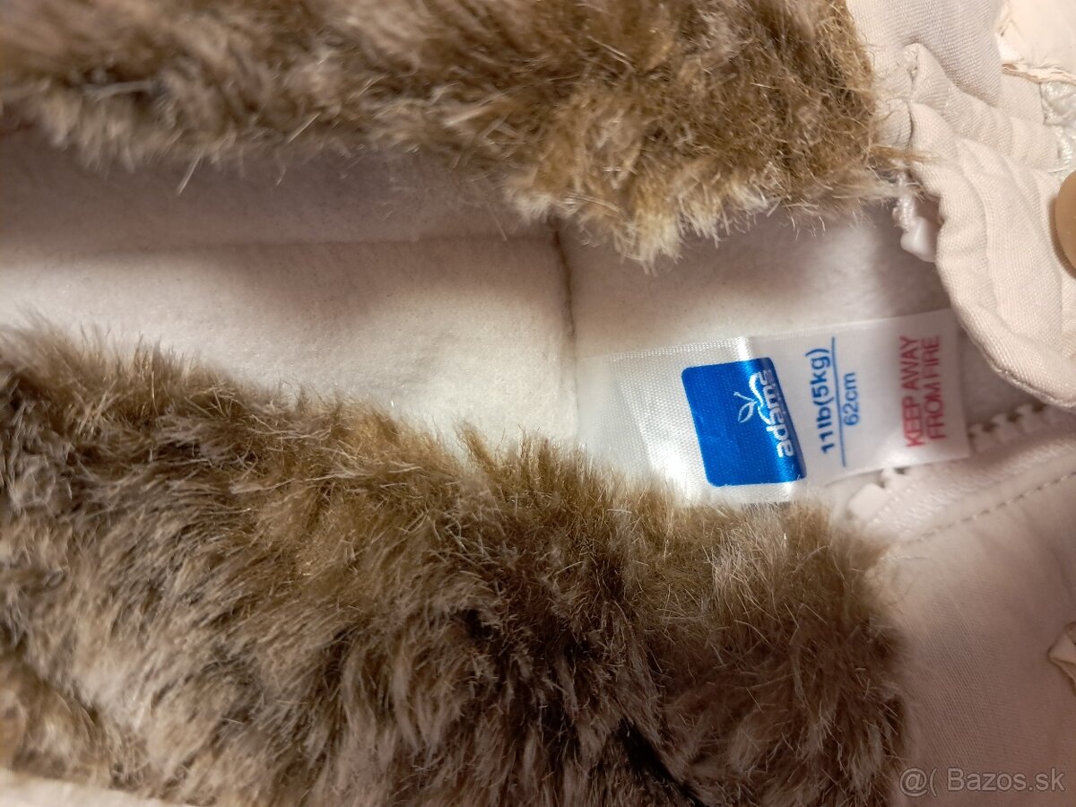 Zimný overal - béžový 62 - 2