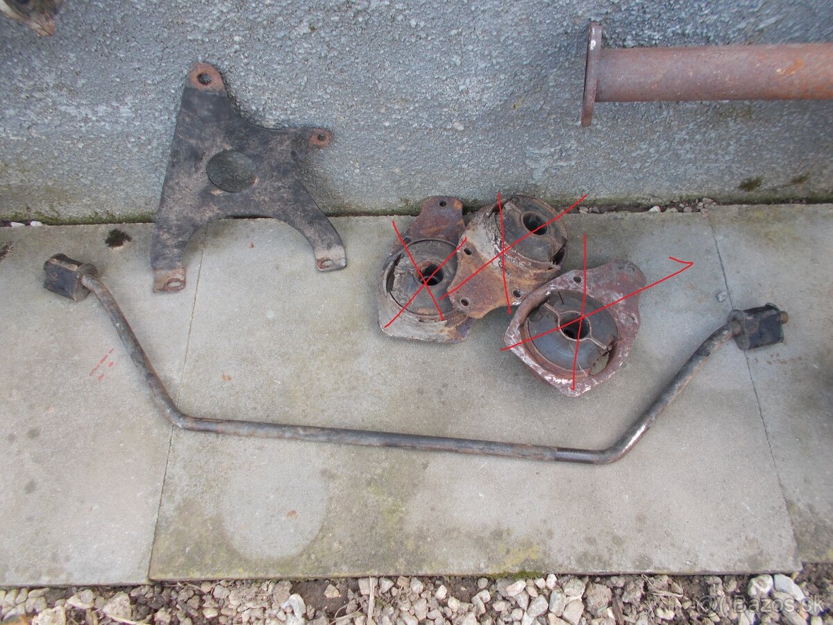 Predamj pre skoda 105-120 vyfuk stabilizator sitko AC pumpy - 2